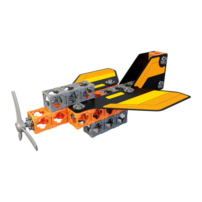 Конструктори з унікальними деталями - Конструктор Twickto Aviation 2 Аероплан-винищувач (6413965)#4