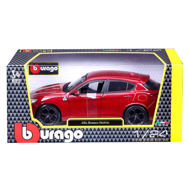 Автомоделі - Автомодель Bburago Alfa Romeo Stelvio 1:24 (18-21086)#3