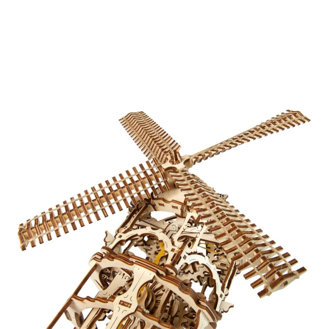 3D-пазлы - Трехмерный пазл Ukrainian gears Башня-Мельница механический (6333810)#3