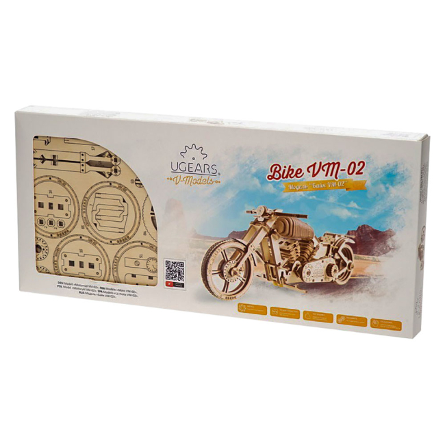 3D-пазлы - Трехмерный пазл Ukrainian gears Байк механический (6333814)#2