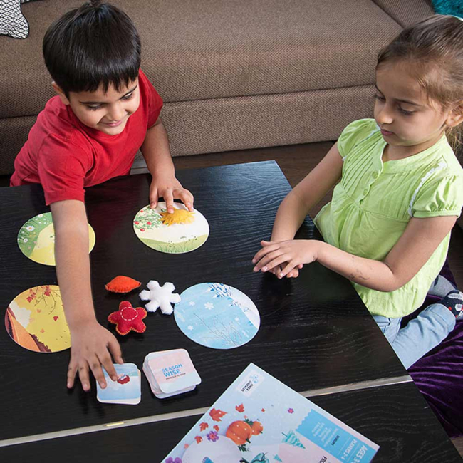 Настольные игры - Настольная игра Chalk & Chuckles Времена Года (CCPPL028)#2