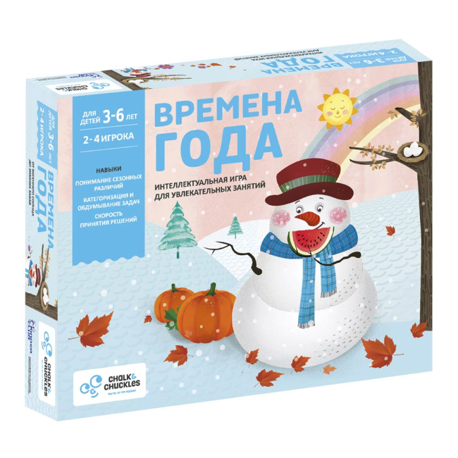 Настольные игры - Настольная игра Chalk & Chuckles Времена Года (CCPPL028)#3