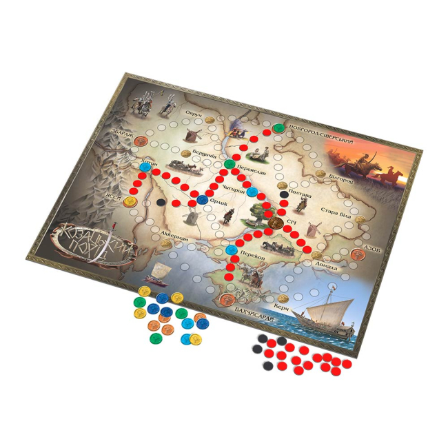Настільні ігри - Настільная гра Bombat game Козацький похід (4820172800248) (MAR0010PC)#2