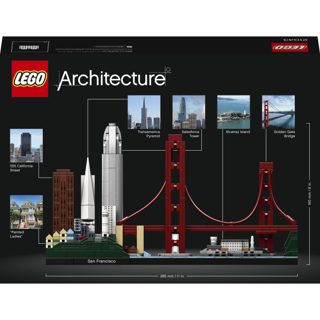 Конструкторы LEGO - Конструктор LEGO Architecture Сан-Франциско (21043)#5