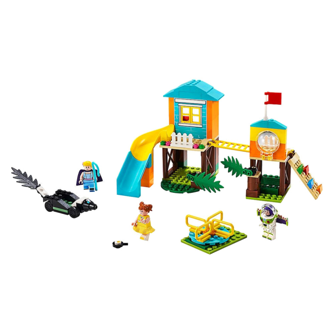 Конструкторы LEGO - Конструктор LEGO Juniors Toy Story 4 Приключения Базза и Бо Пип на детской площадке (10768)#3