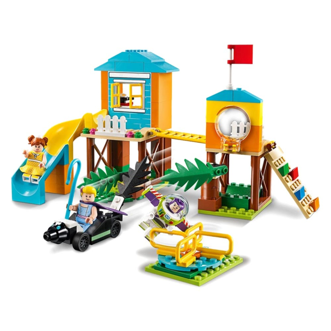 Конструкторы LEGO - Конструктор LEGO Juniors Toy Story 4 Приключения Базза и Бо Пип на детской площадке (10768)#4
