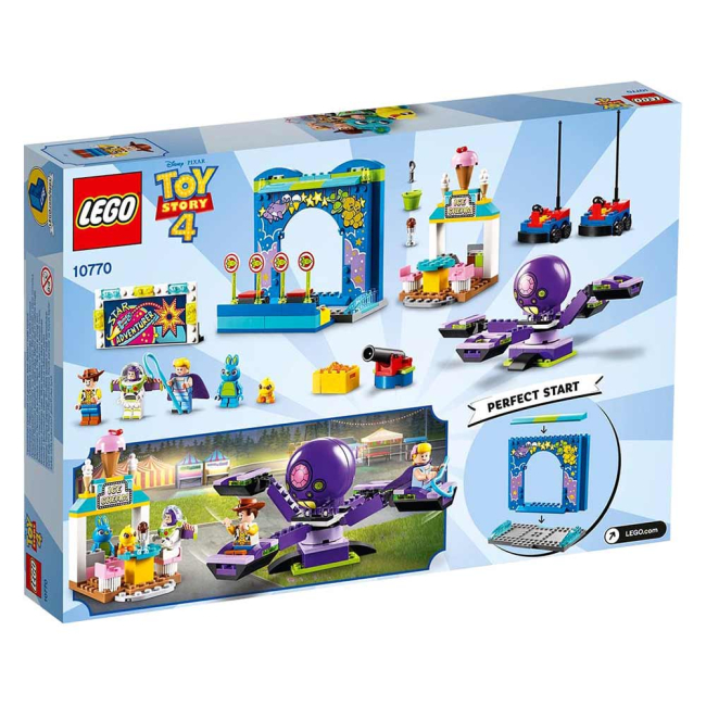 Конструкторы LEGO - Конструктор LEGO Juniors Toy Story 4 Парк аттракционов Базза и Вуди (10770)#2