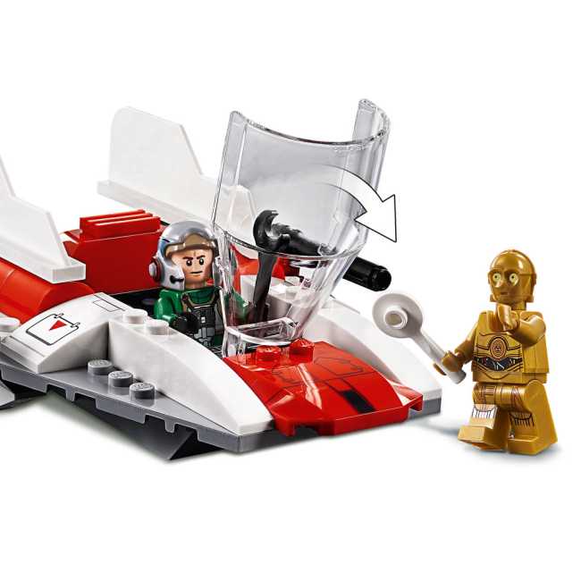 Конструктори LEGO - Конструктор LEGO Star wars Зоряний винищувач типу A (75247)#5