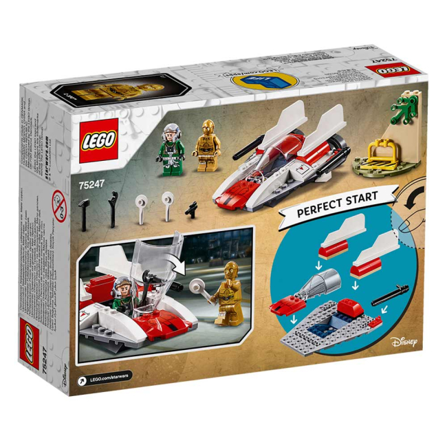 Конструктори LEGO - Конструктор LEGO Star wars Зоряний винищувач типу A (75247)#7