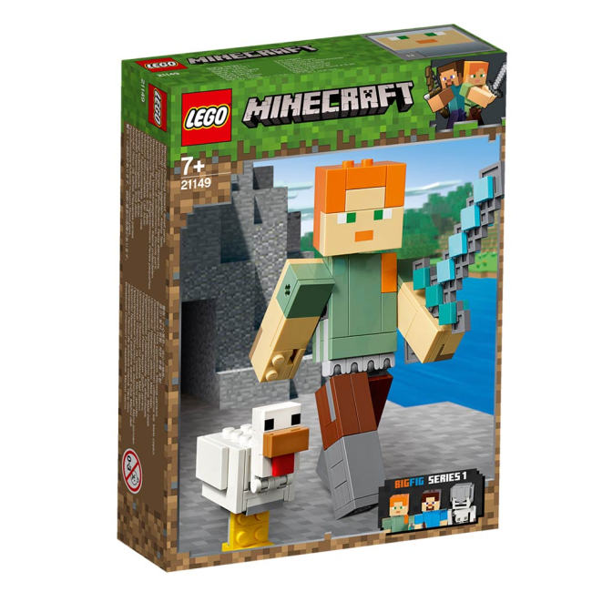 Конструкторы LEGO - Конструктор LEGO Minecraft Алекс с цыпленком (21149)#2