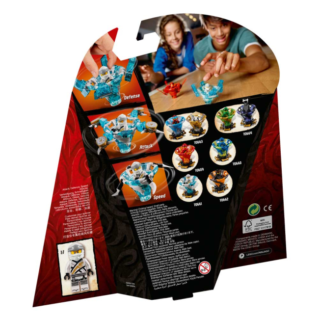 Конструктори LEGO - Конструктор LEGO Ninjago Спін-джитсу Зейн (70661)#7