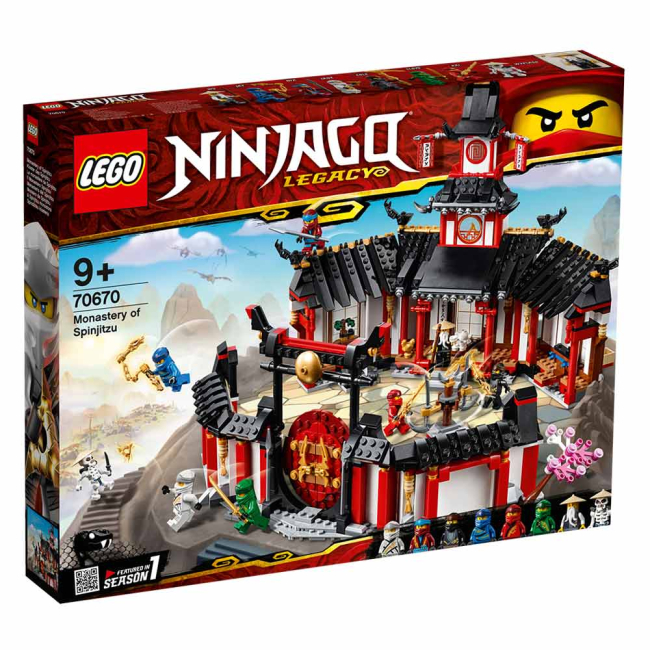 Конструктори LEGO - Конструктор LEGO Ninjago Монастир спін-джитсу (70670)#2