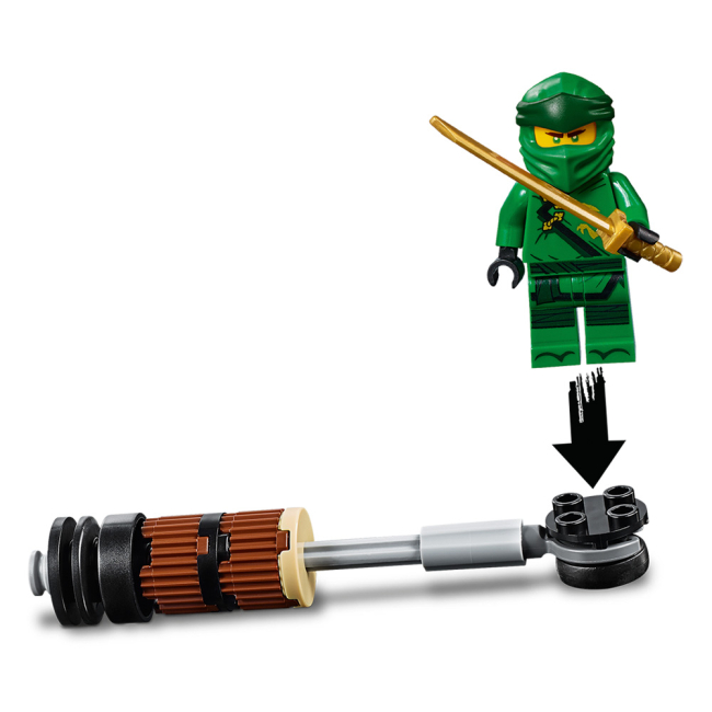 Конструктори LEGO - Конструктор LEGO Ninjago Монастир спін-джитсу (70670)#5