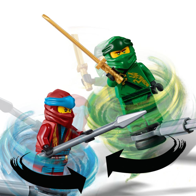 Конструктори LEGO - Конструктор LEGO Ninjago Монастир спін-джитсу (70670)#6