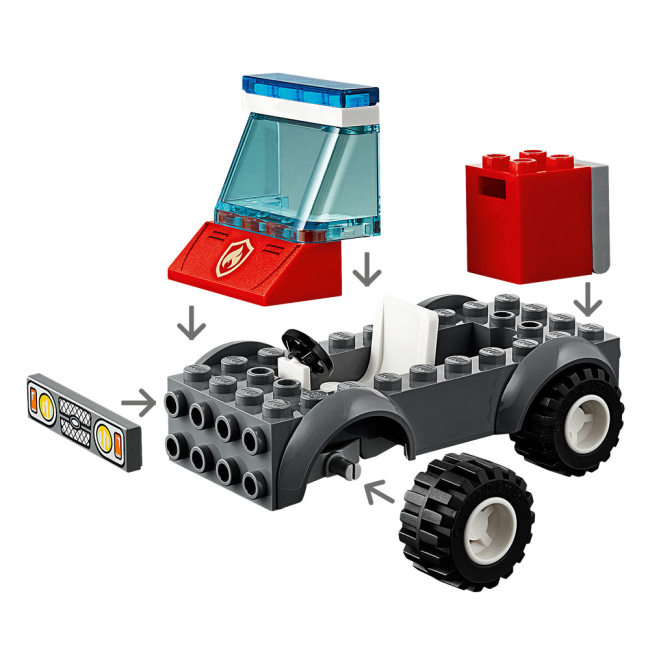 Конструкторы LEGO - Конструктор LEGO City Пожар на пикнике (60212)#5