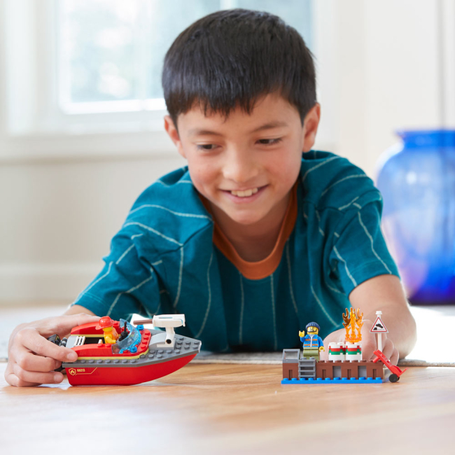 Конструкторы LEGO - Конструктор LEGO City Пожар на причале (60213)#6