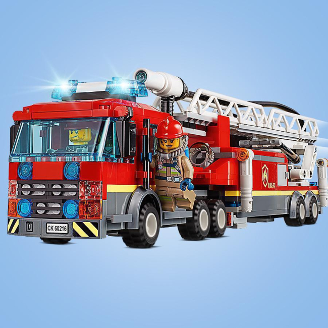 Конструктори LEGO - Конструктор LEGO City Міська пожежна бригада (60216)#3