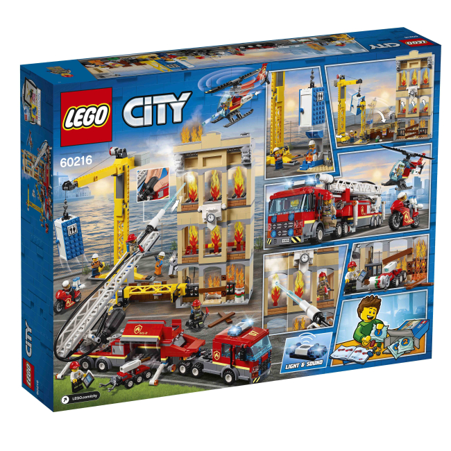 Конструктори LEGO - Конструктор LEGO City Міська пожежна бригада (60216)#6