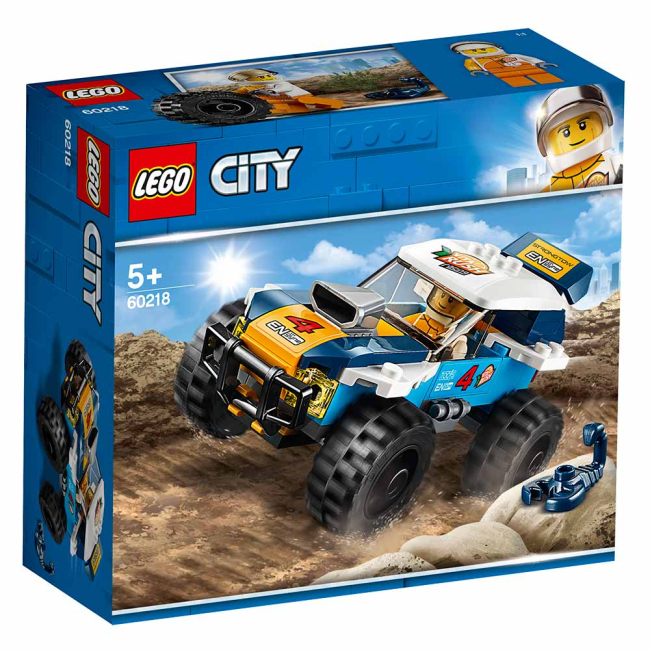 Конструктори LEGO - Конструктор LEGO City Гонщик у пустелі (60218)#2