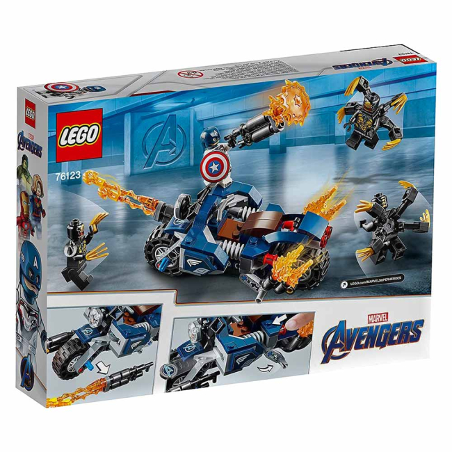 Конструкторы LEGO - Конструктор LEGO Marvel Super heroes Атака аутрайдеров (76123)#2