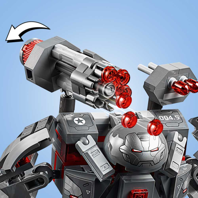 Конструктори LEGO - Конструктор LEGO Marvel Super heroes Воїн (76124)#5