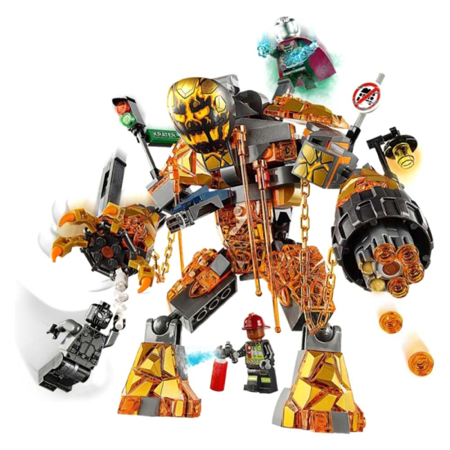 Конструкторы LEGO - Конструктор LEGO Marvel Super heroes Бой с Расплавленным человеком (76128)#3