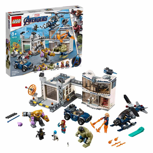 Конструкторы LEGO - Конструктор LEGO Marvel Super heroes Битва на базе Мстителей (76131)#5