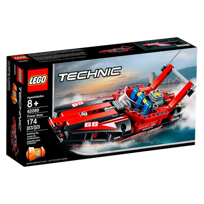Конструкторы LEGO - Конструктор LEGO Technic Моторная лодка (42089)#4