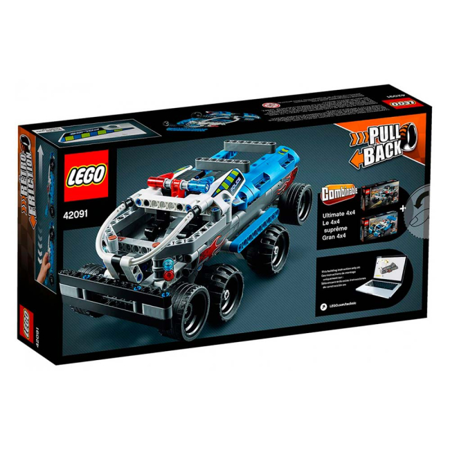 Конструктори LEGO - Конструктор LEGO Technic Поліцейське переслідування (42091)#4