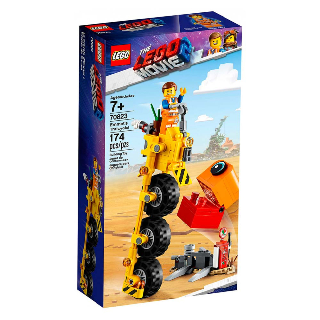 Конструкторы LEGO - Конструктор LEGO Movie 2 Трехколесный велосипед Эммета (70823)#3