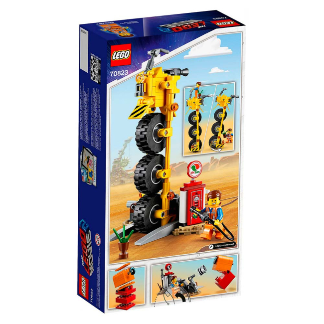 Конструкторы LEGO - Конструктор LEGO Movie 2 Трехколесный велосипед Эммета (70823)#4