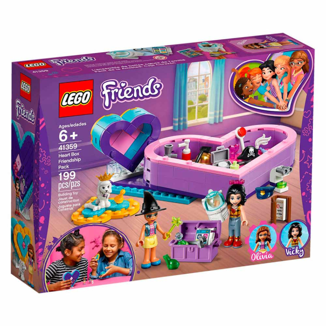 Конструкторы LEGO - Конструктор LEGO Friends Большая шкатулка дружбы (41359)#4