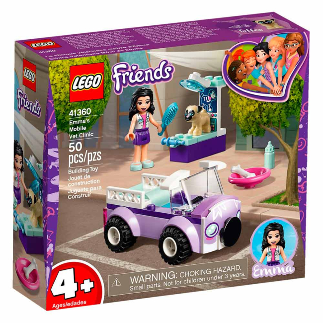 Конструкторы LEGO - Конструктор LEGO Friends Передвижная ветклиника Эммы (41360)#3