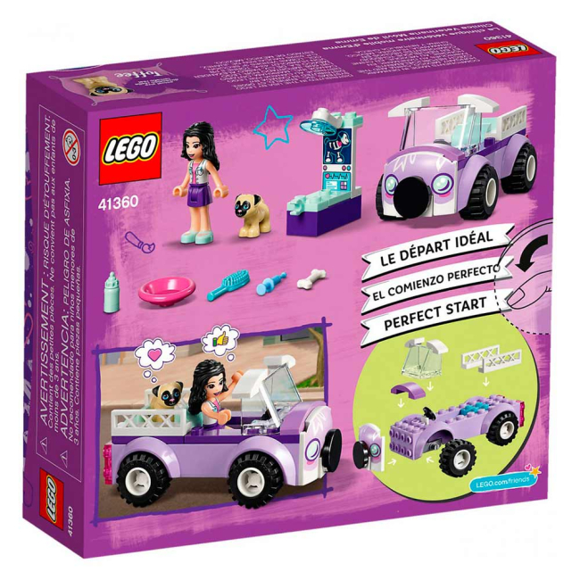 Конструктори LEGO - Конструктор LEGO Friends Пересувна ветклініка Емми (41360)#4