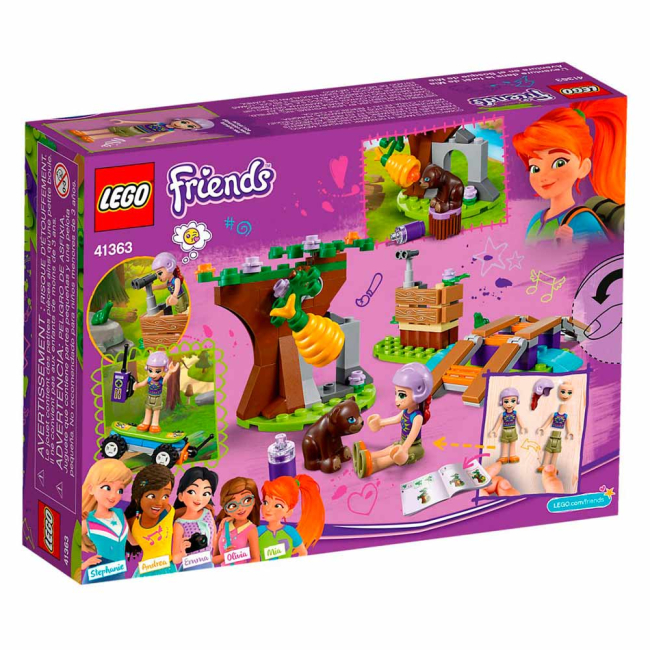 Конструкторы LEGO - Конструктор LEGO Friends Приключения Мии в лесу (41363)#5