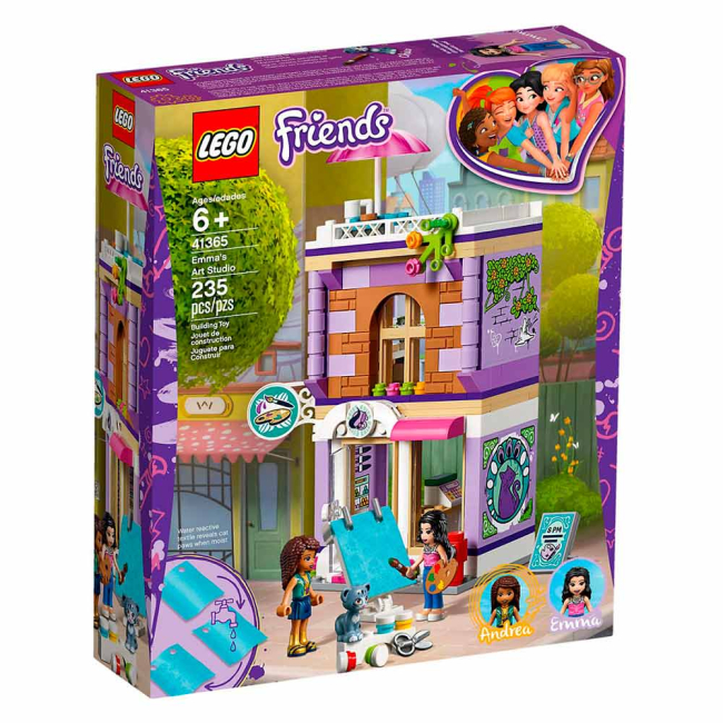 Конструкторы LEGO - Конструктор LEGO Friends Художественная студия Эммы (41365)#4