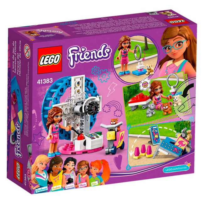 Конструкторы LEGO - Конструктор LEGO Friends Игровая площадка для хомячка Оливии (41383)#5
