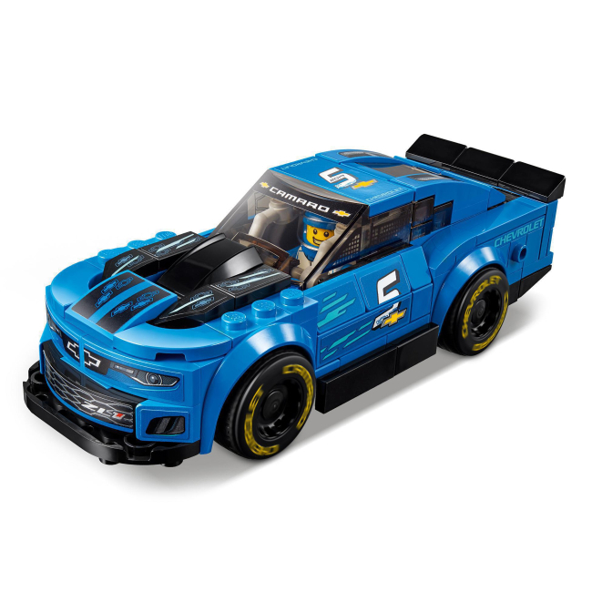 Конструкторы LEGO - Конструктор LEGO Speed Champions Гоночный автомобиль Chevrolet Camaro ZL1 (75891)#3