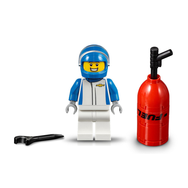 Конструкторы LEGO - Конструктор LEGO Speed Champions Гоночный автомобиль Chevrolet Camaro ZL1 (75891)#4