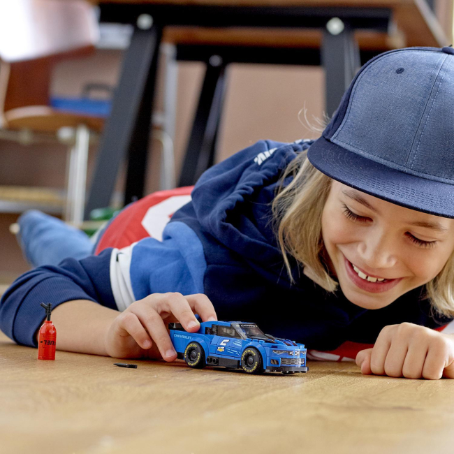 Конструкторы LEGO - Конструктор LEGO Speed Champions Гоночный автомобиль Chevrolet Camaro ZL1 (75891)#8