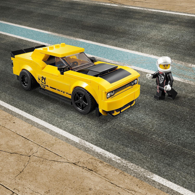 Конструкторы LEGO - Конструктор LEGO Speed Champions Автомобили 2018 Dodge Challenger SRT Demon и 1970 Dodge Charger R/T (75893)#8