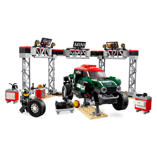 Конструктори LEGO - Конструктор LEGO Speed champions Автомобілі 1967 Mini Cooper S Rally и 2018 Mini John Cooper works buggy (75894)#3