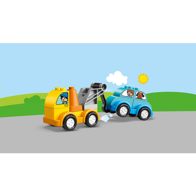 Конструкторы LEGO - Конструктор LEGO Duplo Мой первый эвакуатор (10883)#6