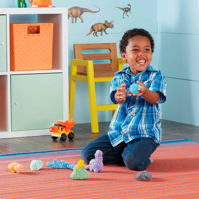 Наборы для лепки - Набор шарикового пластилина Educational Insights Динозаврики (EI-1919)#3