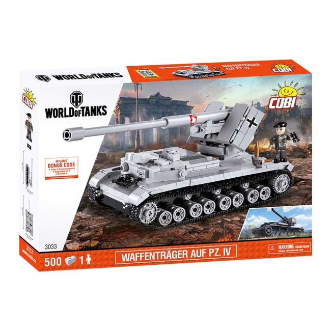 Конструкторы с уникальными деталями - Конструктор COBI World of tanks Ваффентрагер (COBI-3033)#5