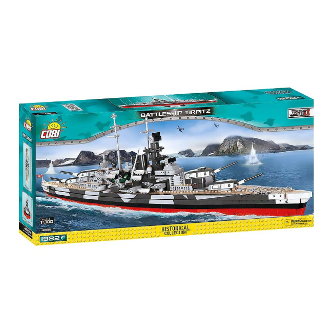 Конструкторы с уникальными деталями - Конструктор COBI World war 2 Линкор Тирпиц (COBI-4809)#3