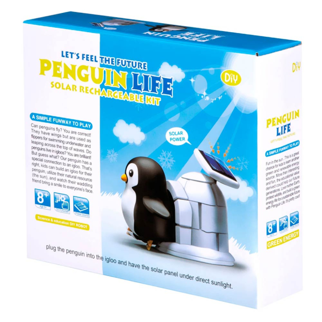 Конструктори з унікальними деталями - Робот конструктор Same Toy Сонячний Пінгвін (2119UT)#3