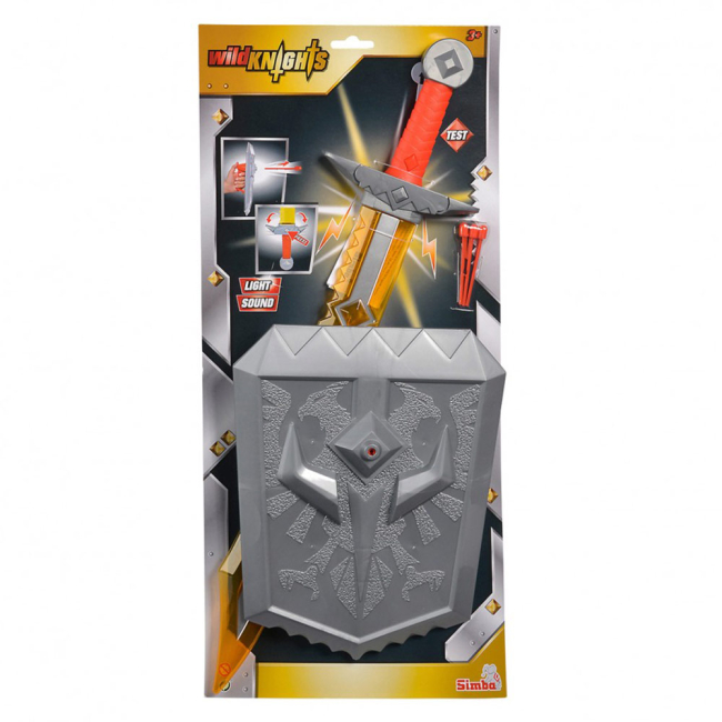 Холодное и метательное оружие - Набор оружия Simba Вайлд Найтс (8042241)#3