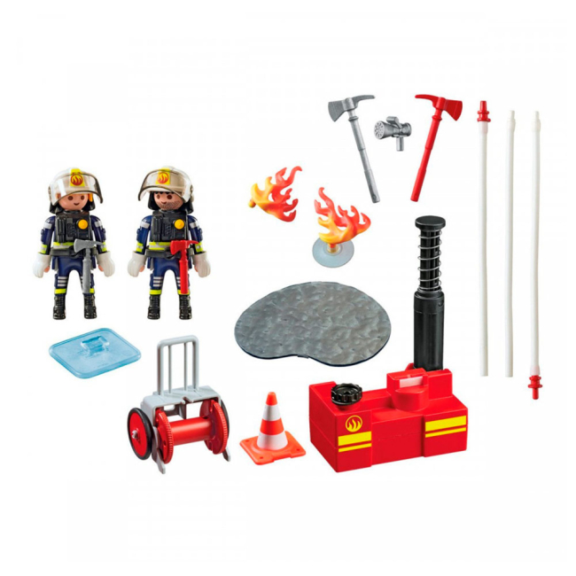 Конструкторы с уникальными деталями - Конструктор Playmobil City Action Противопожарные работы (5397) (6984889)#2