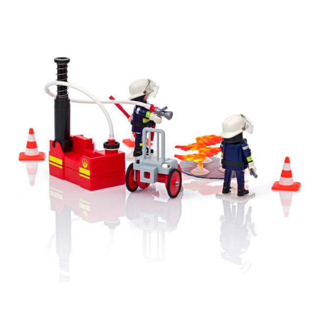 Конструкторы с уникальными деталями - Конструктор Playmobil City Action Противопожарные работы (5397) (6984889)#3